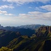 ... und oben auf dem Grat eine herrliche Aussicht auf den Pico Verde und das Teno Gebirge. ...
