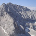 Blick zur Brantlspitze(2626m), ein sehr einsames Karwendelziel