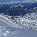 noch gute 20 Minuten zur Hütte, ab hier musste ich teilweise selbst eine Spur anlegen