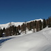 Paesaggio invernale nei pressi del Piano dei Sciüch