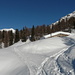 Cascina sommersa dalla neve a quota 1887m
