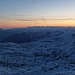 Blick Richtung Totes Gebirge, noch versteckt sich die Sonne