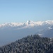 Splendido panorama sul Monte Legnone (2609 m).