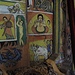 die gemalten Szenen wurden im 15. Jhd. für Unterrichtszwecke der Klosterschüler entworfen