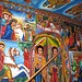 Jüngst rekonstruierte Klostergemälde im Kloster Entos Iyesus in leuchtendsten Farben