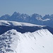 Blick zu den Sextner Dolomiten