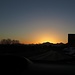 Sonnenaufgang vor der heutigen Tour / alba prima dalla gita odierna