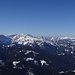Panorama Hohe Veitsch: Hochschwab, Ennstaler Alpen, Hochkar und Ötscher