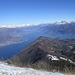 Monte San Primo . vista sul Lago di Como