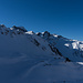 Bereits im Obertal, Blick auf die Alp Oberberg 