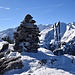 Nach kurzem und heftigem Anstieg erreicht man von der Alp Maton aus den nahe gelegenen Chimmispitz.