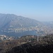 Blick auf Como von Sasso di Cavallasca