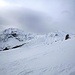 Am Aufstieg auf Windegga - Skilift rechts und geradeaus Fulbergegg und Fulhorn