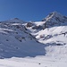 Silvrettahorn über dem Ochsentaler Gletscher