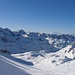 Schartenweitblick über die nördliche Silvretta bis zum Alpstein