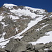 Abstiegsroute: alles ueber Schneefelder und dann der Watsch ueber den Rhonegletscher zum Belvedere 
