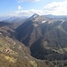 verso il Monte Generoso ; vista sull'Alpe Bolla e il Sasso Gordona