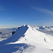 Gipfelblick und perfekte Winterstimmung