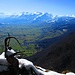 Blick vom Rotspitz zur Alvierkette