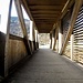 Ponte di legno sul fiume Brenno nei pressi di Acquarossa