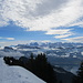 schöne Wolkenbildung 1 - über den Zentralschweizer Gipfeln ...