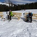 Neue Bänke für die müden Wanderer, Skitürler und Schneeschuhläufer
