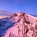 Das erste Licht in der Höchsten der Alpenwände
