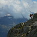 in discesa verso la Val della Sancia