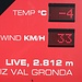 <b>Condizioni meteo alla partenza dal Piz Val Gronda.</b>