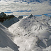 der Skitourenberg die Isisizer Rosswies, es hat schon unzählige Spuren am Berg.