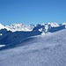 Am Aufstieg zum Mattjischhorn - Blick in das Silvrettagebiet