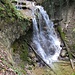 This is the second waterfall marked on the map of "Geologisch-Geomorphologisches Inventar". It is situated near to Christhölzliweg crossing Dorfbach.