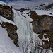 Eisfall beim Bach unterhalb des Beverin