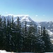Panorama gegen Südwesten - die Ketten des Alpsteins