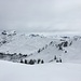 Blick ins Skigebiet Hoch Ybrig.