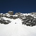 2 Gipfelaspiranten-Teams in der ersten Felsstufe (es hat eine Reepschnur) zum Gross Spannort