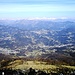 Monte Linzone Cima Nord : panorama sulla Valle Imagna