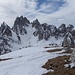 im Hintergrund die Forcella del Nevaio