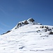 <b>Poncione di Cassina Baggio, Cima Sud (2814 m).<br />Ultimi 100 m per raggiungere la meta.</b>