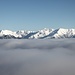Mare di nebbia e cime della Val Cavargna.