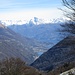 eindrücklich der Monte Legnone auf der gegenüberliegenden Seite des Lago di Como