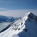 Gipfelblick über den schneidigen Verbindungsgrat