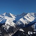 mächtige Zillertaler Alpen