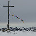 Gipfelkreuz Riedberger Horn vor der Nagelfluhkette