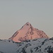 Am nächsten Morgen: Grandioser Blick von der Martellerhütte zur Königspitze, ein guter Start in den Tag :-) ...