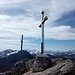 Die beiden Gipfelkreuze auf dem Kranzhorn