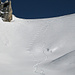 Auch Schneeschuhläufer können reizvolle Spuren zeichnen