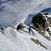 [u Omega3] nach dem Ausstieg beim Sattel zwischen Piz Tamborello und Lattenhorn