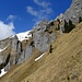 Der steilste Abschnitt in der Lütispitz-Südflanke
