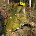 Wegweiser im Lochbachtobel